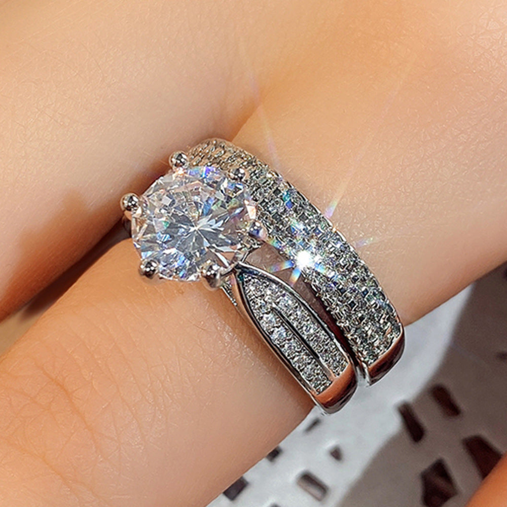 NO.29-Women's Fashion Jewelry, Two-Piece Rings for Couples，couple ring